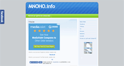 Desktop Screenshot of mnoho.info